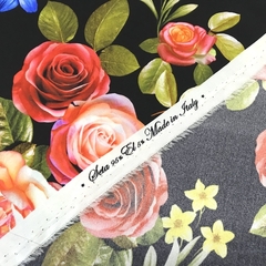 шелк с розами фото