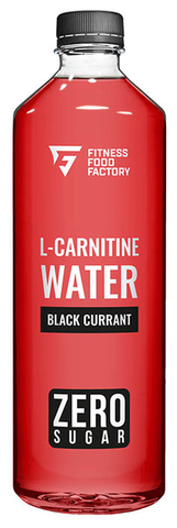 Напиток слабогазированный  L-Carnitine 2000, 500 мл., вкус черная смородина, Fitness Food Factory