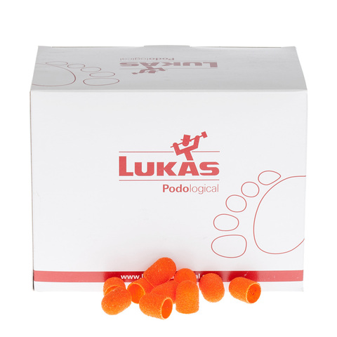 Колпачок абразивный LUKAS PODO, D=10 мм  (80) грит