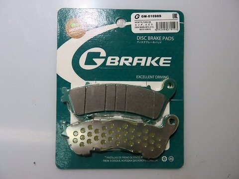 Тормозные колодки G-brake 01098S Honda CB 600 VT 750 XL VFR NC CBF ST 1300