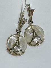 Гармония  (серьги из серебра)