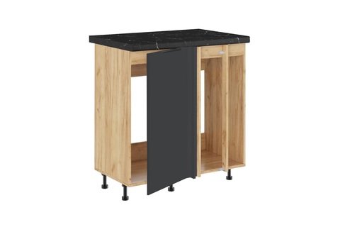 Брауни МП-850 шкаф под мойку (Стол под мойку (прямой угол) одна створка+2 фальшпанели)