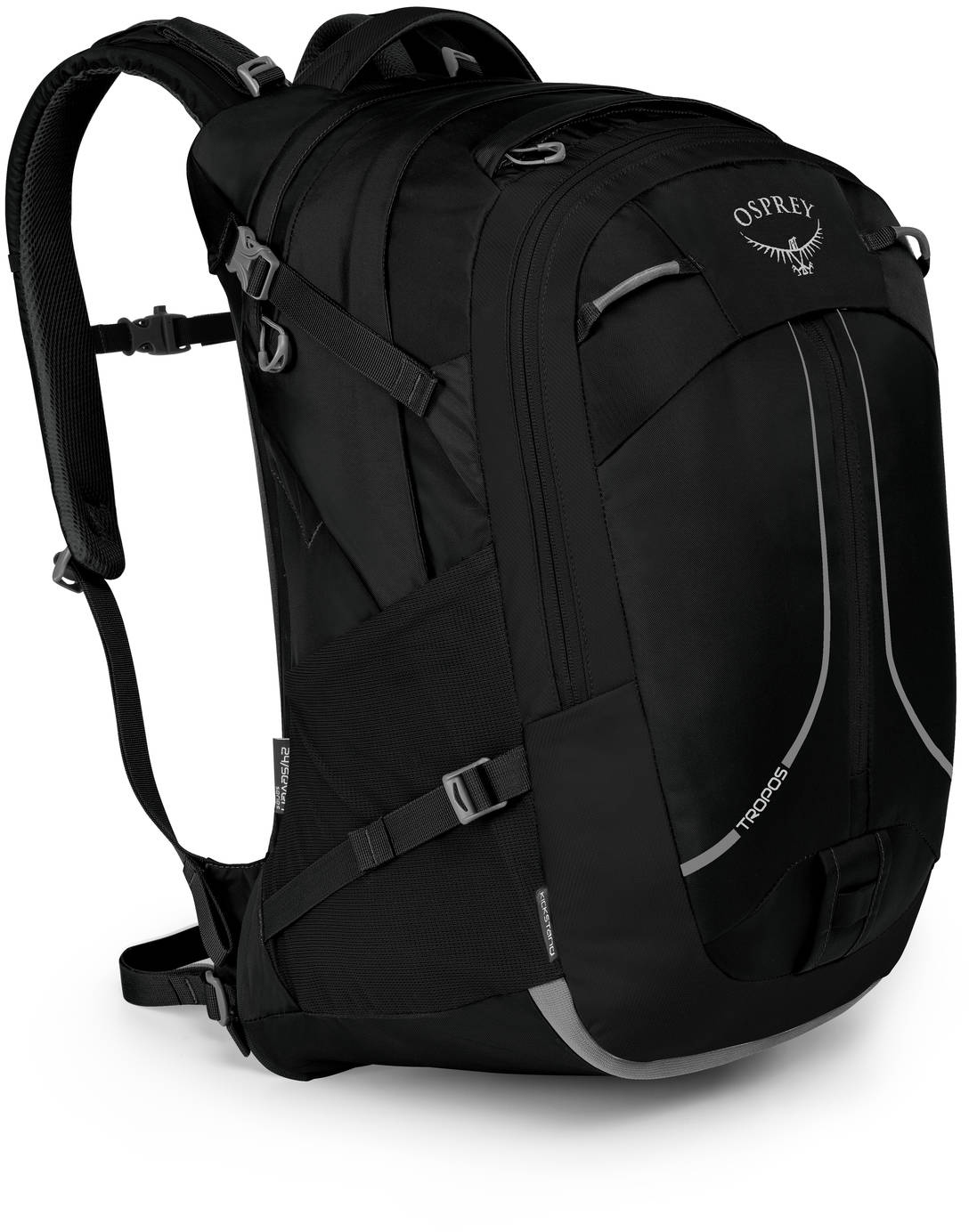 Городские рюкзаки Рюкзак городской Osprey Tropos 32 Black Tropos_32_F18_Side_Black_web.jpg