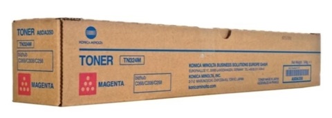 Оригинальный тонер-картридж Konica Minolta TN-324M A8DA350 пурпурный