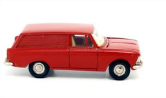 Moskvich-434 (bottom metal) red Agat Tantal Made in USSR 1:43