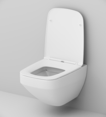 Унитаз подвесной, безободковый, с сиденьем AM.PM Inspire V2.0 - C50A1700SC