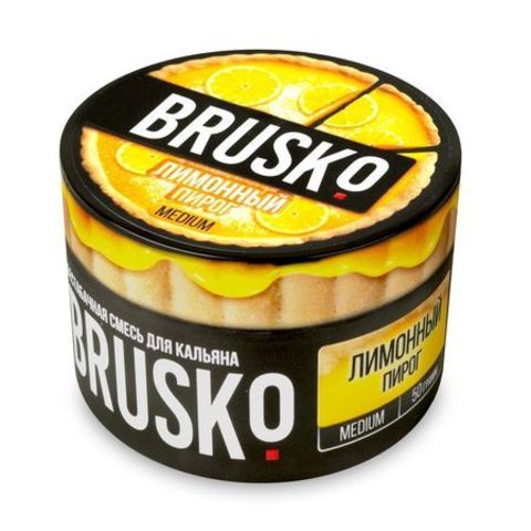 Кальянная смесь Brusko Medium - Лимонный пирог