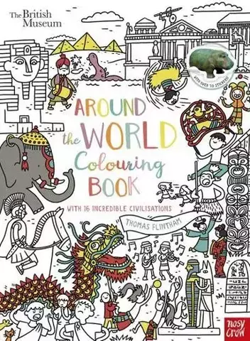 Around the World Colouring Book - British Museum: Around the World Colouring