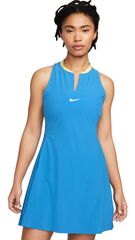 Теннисное платье Nike Court Dri-Fit Advantage Club Dress - light photo blue/white