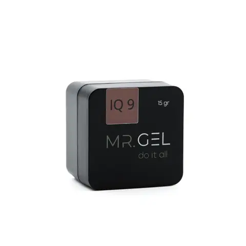 №9 Гель для наращивания и укрепления ногтей Mr.Gel IQ gel 15ml