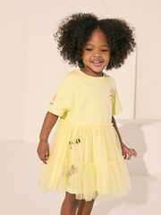 Платье для девочки Next AG9-814, Светло-желтый