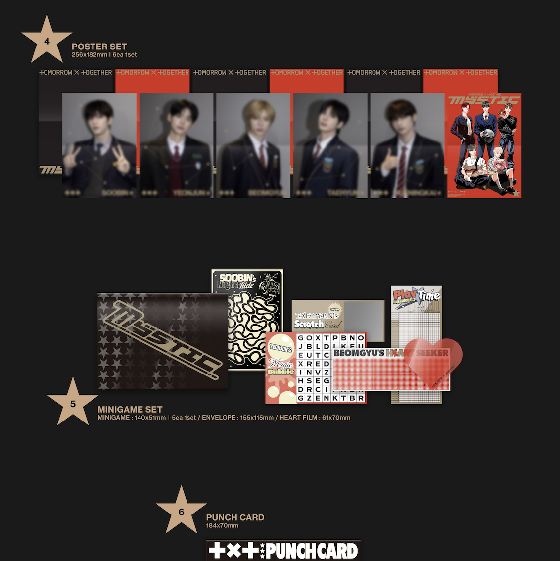 TXT memories 1.2.3セット Купить Набор TOMORROW X TOGETHER (TXT) - [MEMORIES : MYSTIC