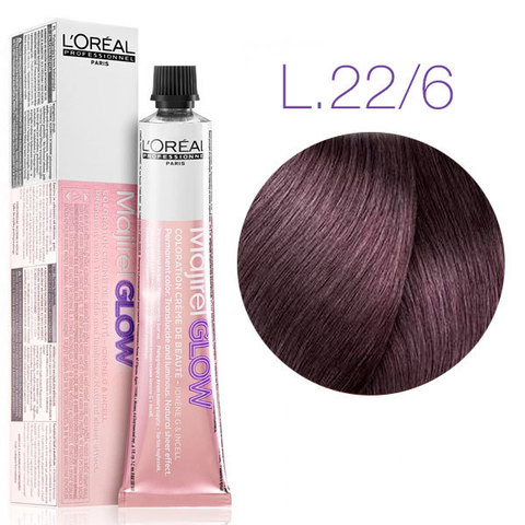 L'Oreal Professionnel Majirel Glow Light Base L.22/6 (Песочно-розовый) - Стойкая краска для волос