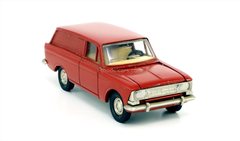 Moskvich-434 (bottom metal) red Agat Tantal Made in USSR 1:43