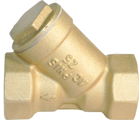 Купить Фильтр сетчатый никелированный БАЗ Ду15 А50 угловой недорого со склада в Хабаровске, Якутске, Владивостоке, Южно-Сахалинске, Благовещенске