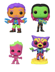 Фигурка Funko POP! Bobble Marvel Guardians Of The Galaxy 2 (Black Light) (Exc)