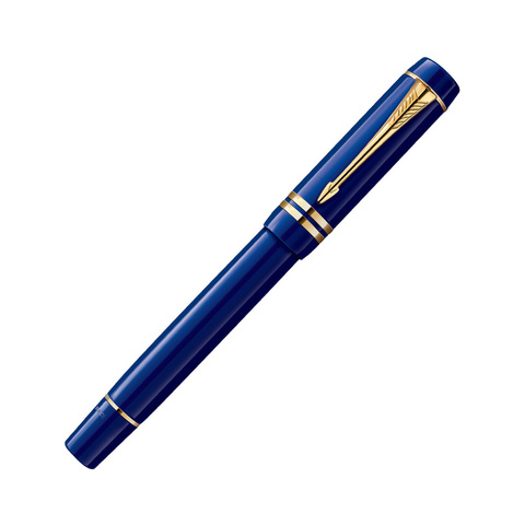 Parker Duofold - Historical Colors Lapis Lazuli GT Centennial, перьевая ручка, F