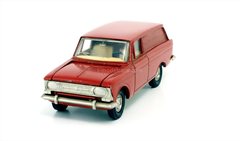 Moskvich-434 (bottom metal) red Agat Tantal Made in USSR 1:43