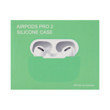 Силиконовый чехол со шнурком для Airpods Pro 2  Silicone Case (Зеленый)