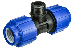 Тройник ПНД ПЭ НР 25х1х25 (10/160)