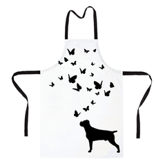 Фартук "Корсо и бабочки"