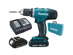 Аккумуляторная дрель-шуруповёрт Makita DDF453SYE