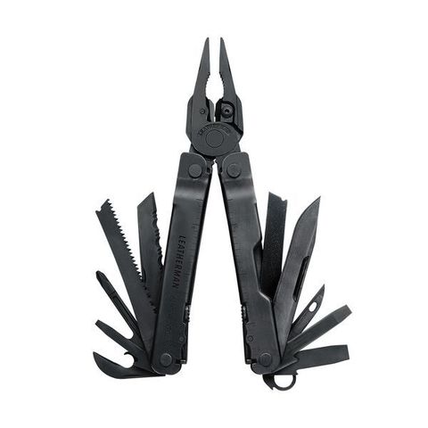 Мультитул Leatherman Super Tool 300 Black, нейлоновый чехол, 19 функций (831151) цвет чёрный | Multitool-Leatherman.Ru