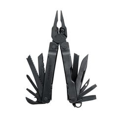 Мультитул Leatherman Super Tool 300 Black, нейлоновый чехол, 19 функций (831151) цвет чёрный | Multitool-Leatherman.Ru