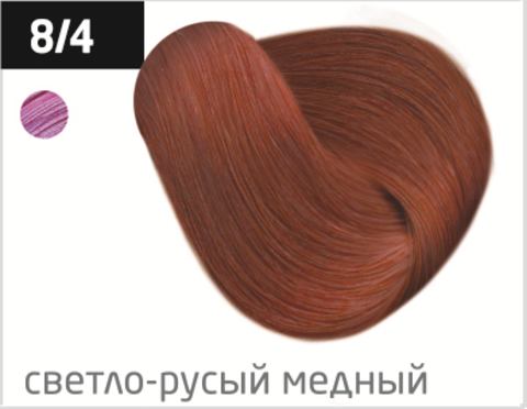 OLLIN color 8/4 светло-русый медный 60мл перманентная крем-краска для волос