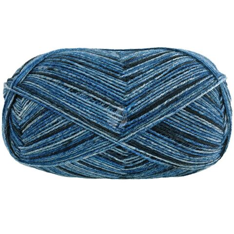Lana Grossa Meilenweit Denim Mix Black 4612