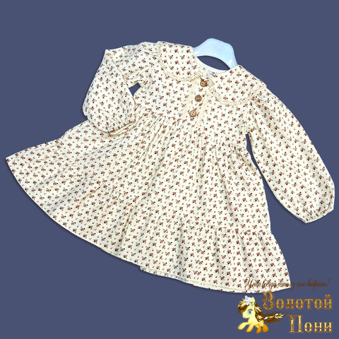 Платье хлопок детское (2-7) 250928-D7060