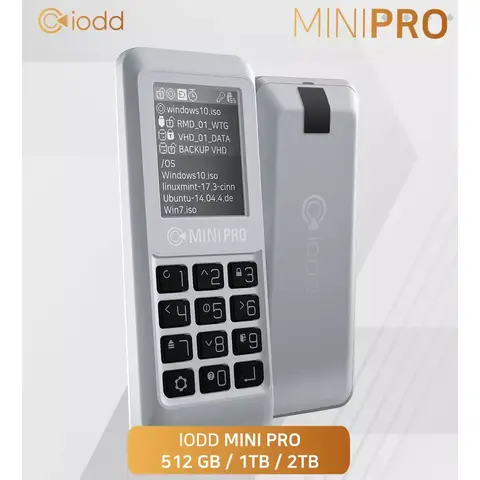 Внешний диск SSD IODD MINI Pro External SSD 512GB