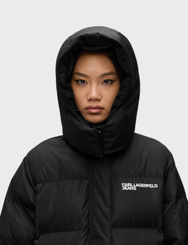 Куртка KARL LAGERFELD JEANS Long Puffer