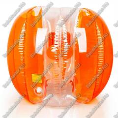 Бампербол «Прозрачно - оранжевый», ПВХ, диаметр 1,8 м