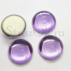 Кабошоны из стекла Light Violet, Полусфера на StrazOK.ru