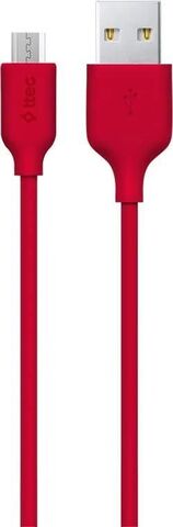Кабель TTEC Micro USB Charge/Data Cable 120cm, красный