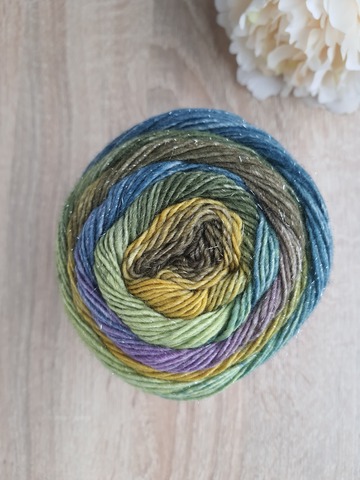 Lang Yarns Mille Colori Socks and Lace Lux 209