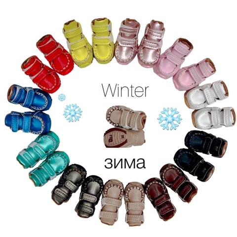 302 W Ботинки "Эко кожа" на меху