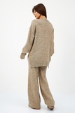 Костюм для беременных 17573 бежевый меланж