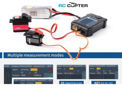 Сервотестер ToolkitRC ST8 (PWM, PPM, SBUS)