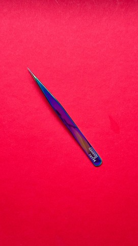 Пинцет Mari Lashes Shop прямой Мультиколор