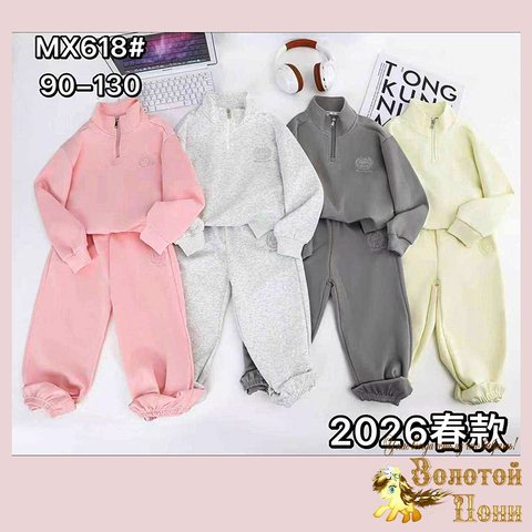 Костюм спортивный д (2-6) 260112-W438