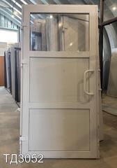 Дверь пластиковая входная Б/У 2040(в) x 1040(ш)