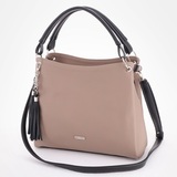 Сумка Саломея 264 норвежский тауп + черный