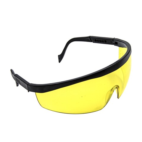 Очки защитные поликарбонат, с непрозрачными дужками, желтые (Россия) 22-3-014