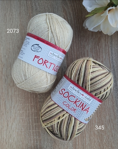 Fortissima Sockina Color 4-ply Classic Stripes 345