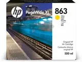 Картридж Cartridge HP 863 (F9K39A) для PageWide XL 3920/4200/4700/5200/8200 и Pro 10000, жёлтый, 500 мл