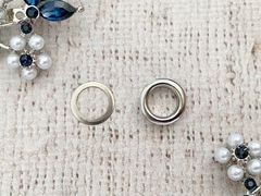 Люверсы сталь №5, Ø 8 мм, h 3 мм, пр-во Китай, никель