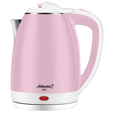 Чайник двухстенный электрический ATH-2437 (pink)
