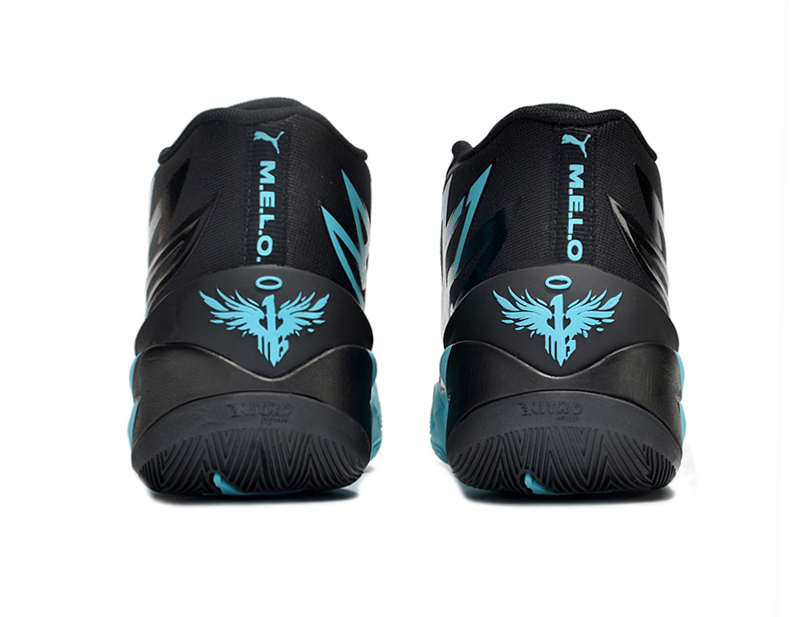 Black blue puma clearance